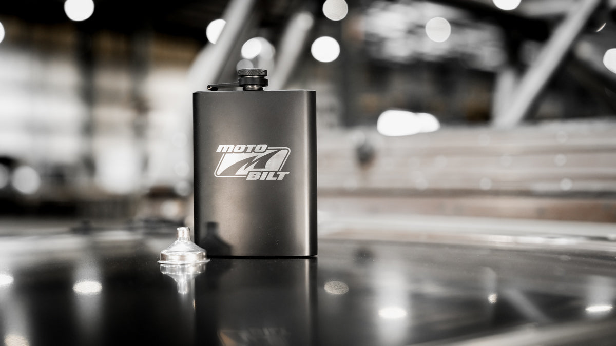 Motobilt Logo Flask Motobilt