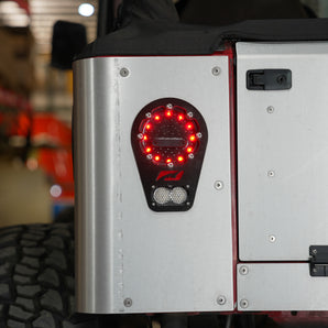 A-Pillar Light Mount Kit for Jeep JL/JT - Stainless Steel