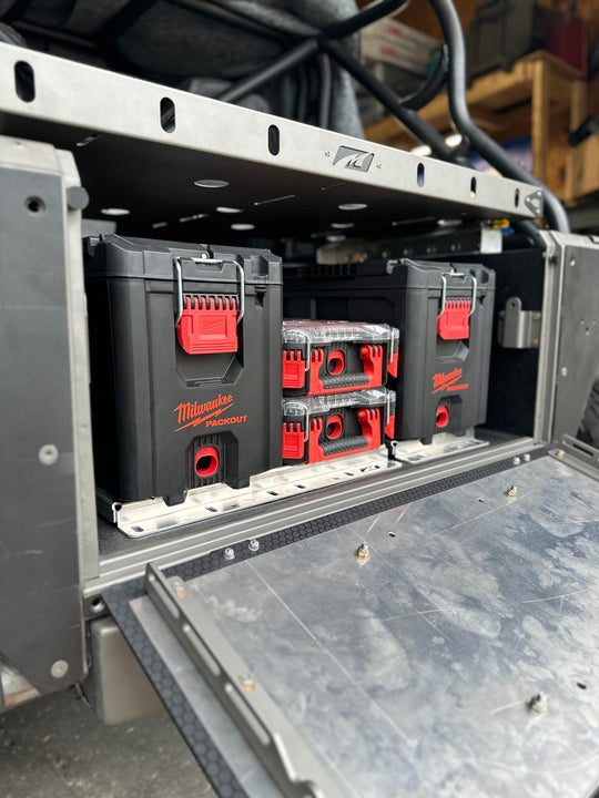 Small Mounting Panel for Milwaukee PACKOUT - Motobilt