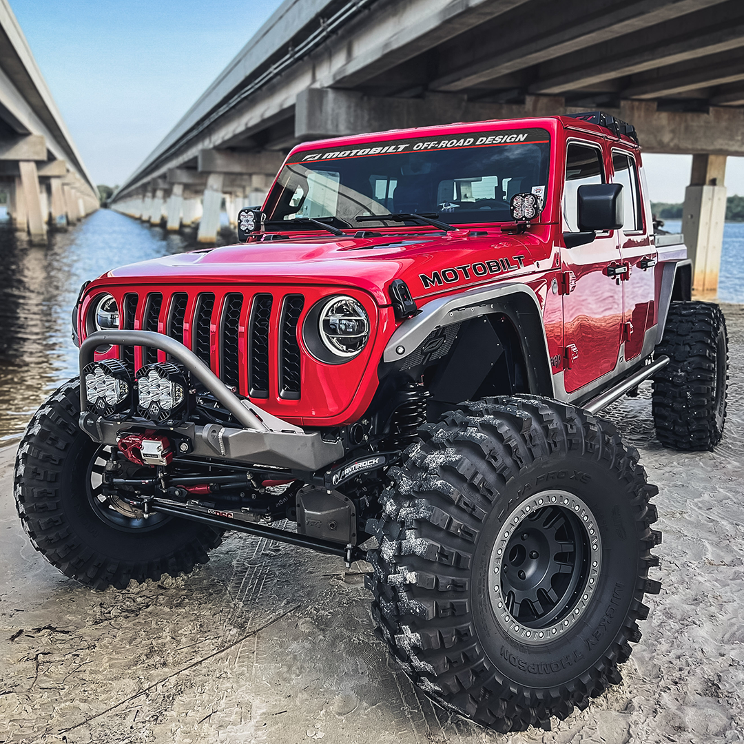 Windshield Banner for Jeep JL, JLU, JT Motobilt