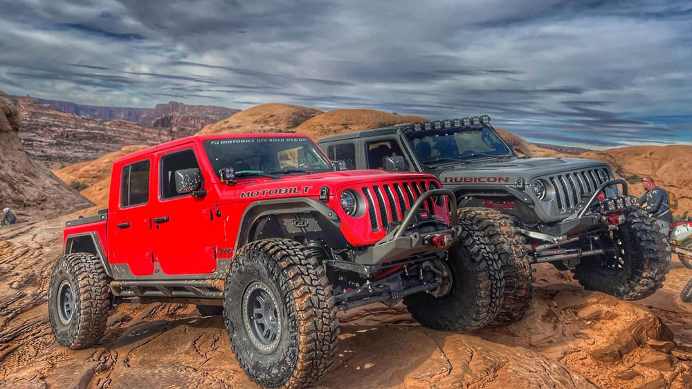 Rock Jeep — Suspension and Steering