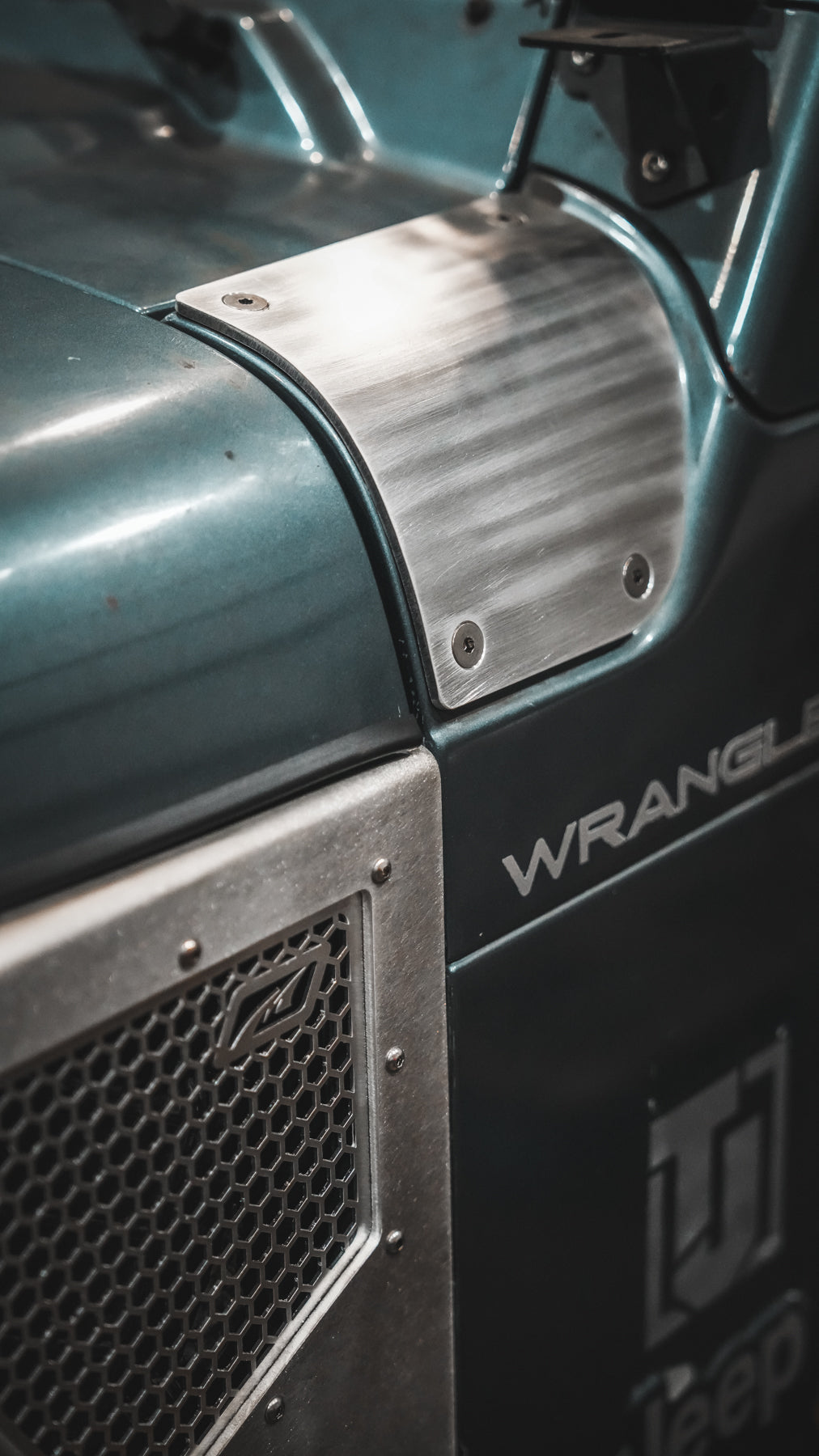 Aluminum Cowl Armor for Jeep TJ LJ Motobilt