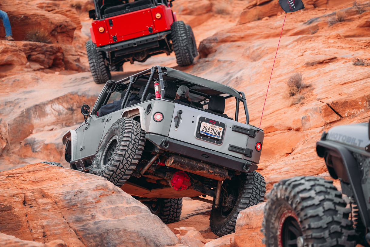 Frame Chop Rear Bumper and Cross member for Jeep JK / JKU – Motobilt