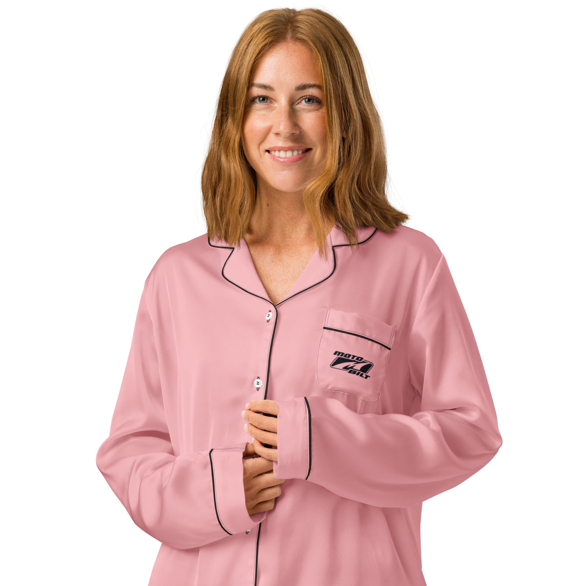 Motobilt "Rosy" Long Sleeve Pajama Top