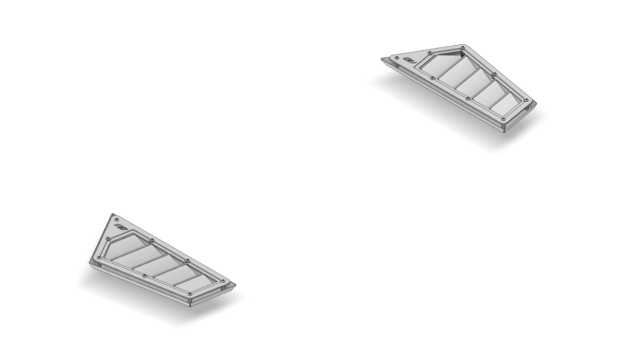 Side Hood Vent - Universal Motobilt