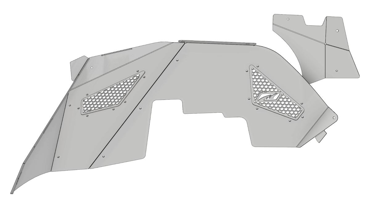 Tomahawk Inner Fender for JK/JKU Motobilt