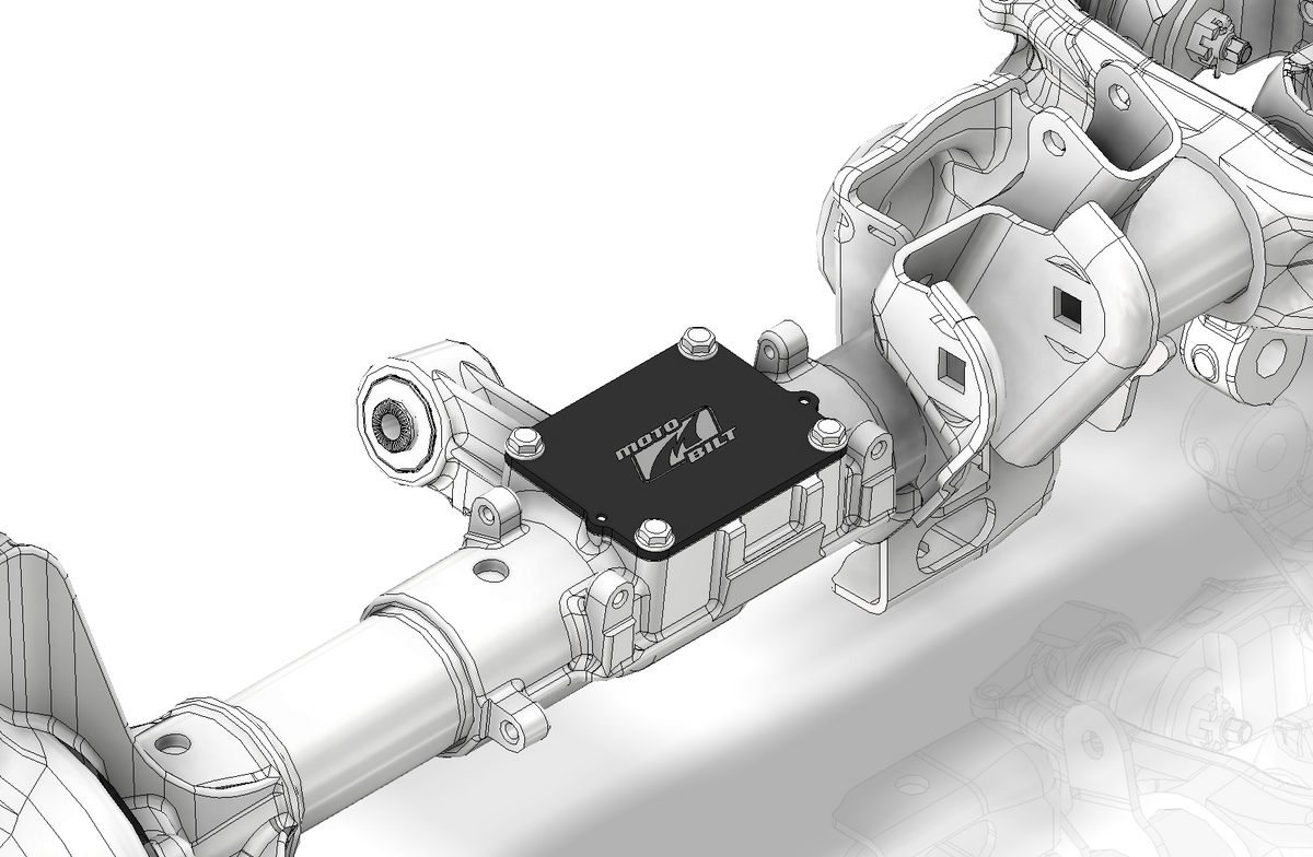 FAD Delete Cover for Jeep JL/JT Front Axle Motobilt