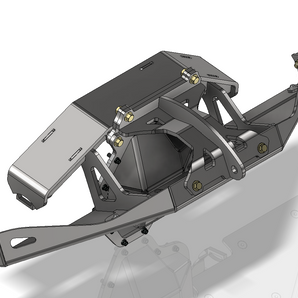 Axle Truss with Steering Ram for Rear ECGS Dana 80