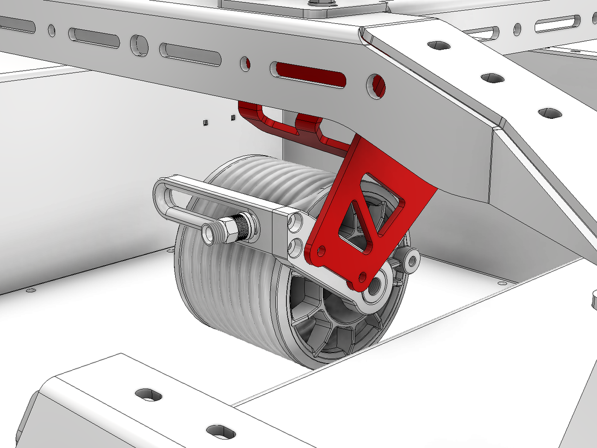 Mounting Bracket for Apex Compact Reel fits MB1212 Motobilt