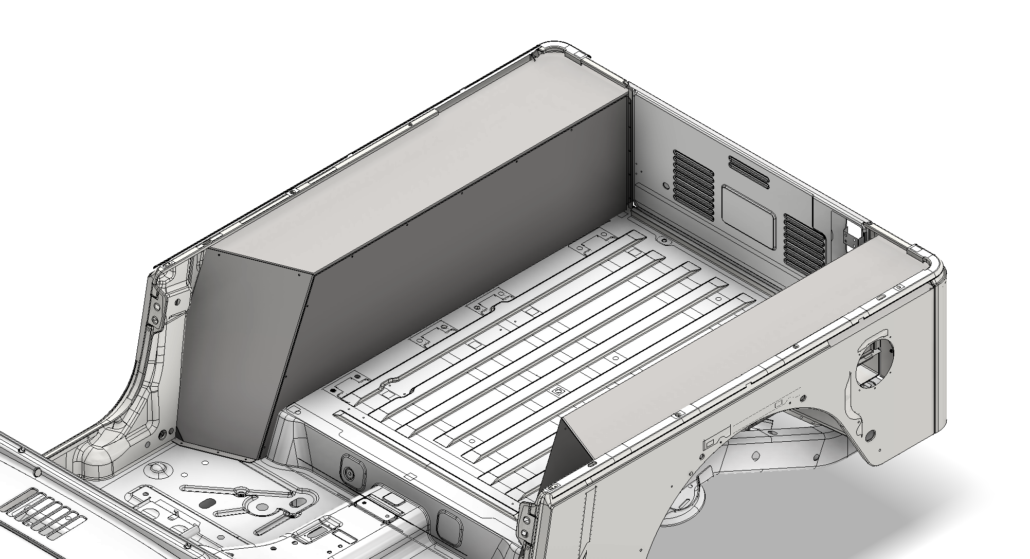 Highline Rear Inner Fender for Jeep LJ – Motobilt