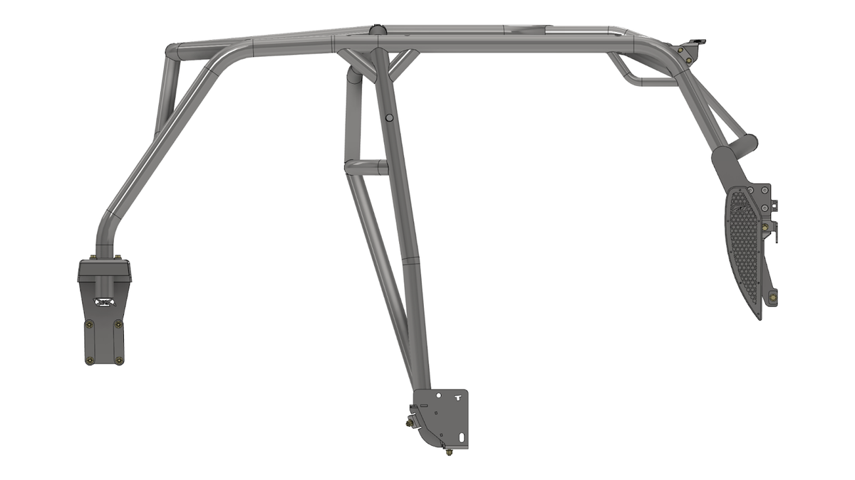 Roll Cage System Fastback for Jeep Wrangler JK 2 Door