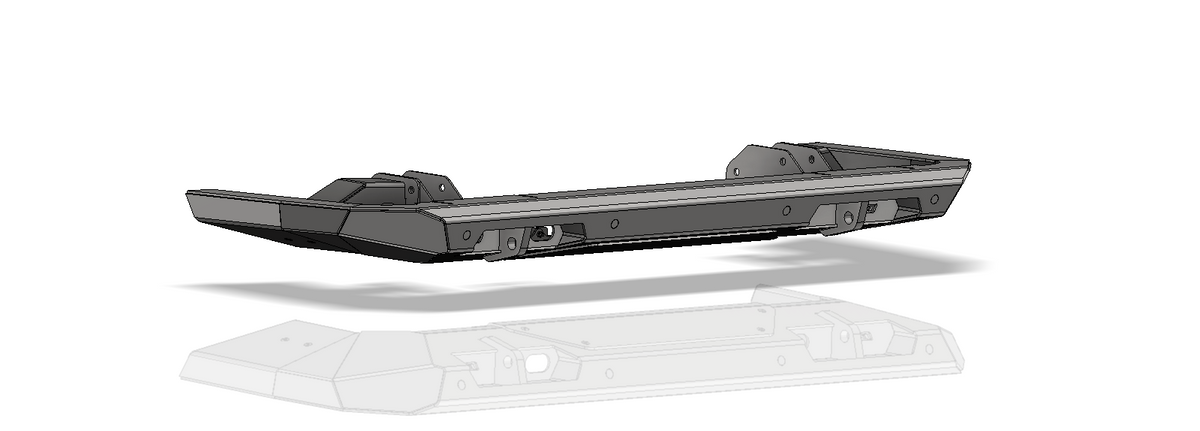 Tomahawk High Clearance Rear Bumper for Jeep JT
