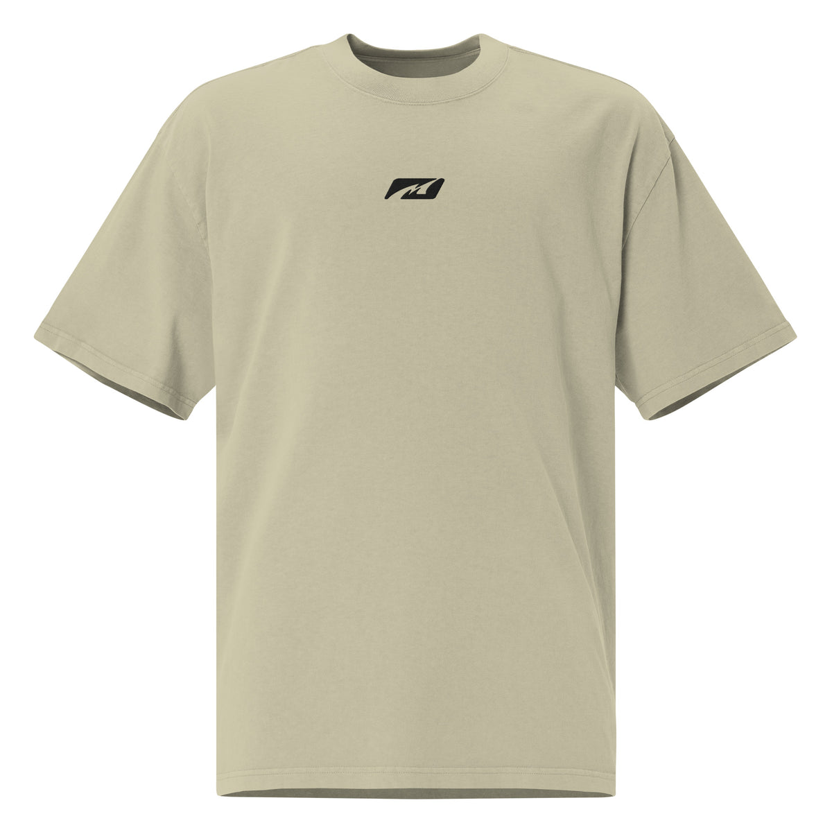 Moto Style Oversized faded t-shirt - Embroidered Motobilt