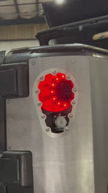 Corner Armor with Tail Light System for Jeep JK 2 Door - Drop Tailgate