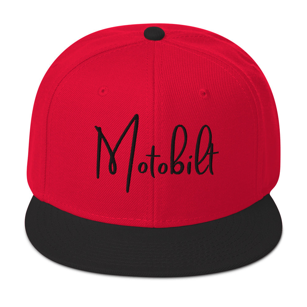 Motobilt Script Snapback Hat Motobilt