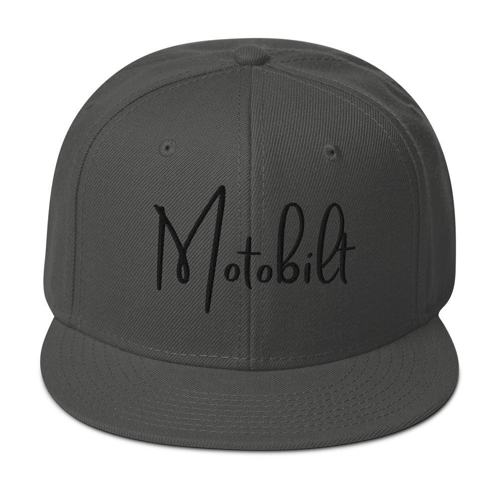 Motobilt Script Snapback Hat Motobilt