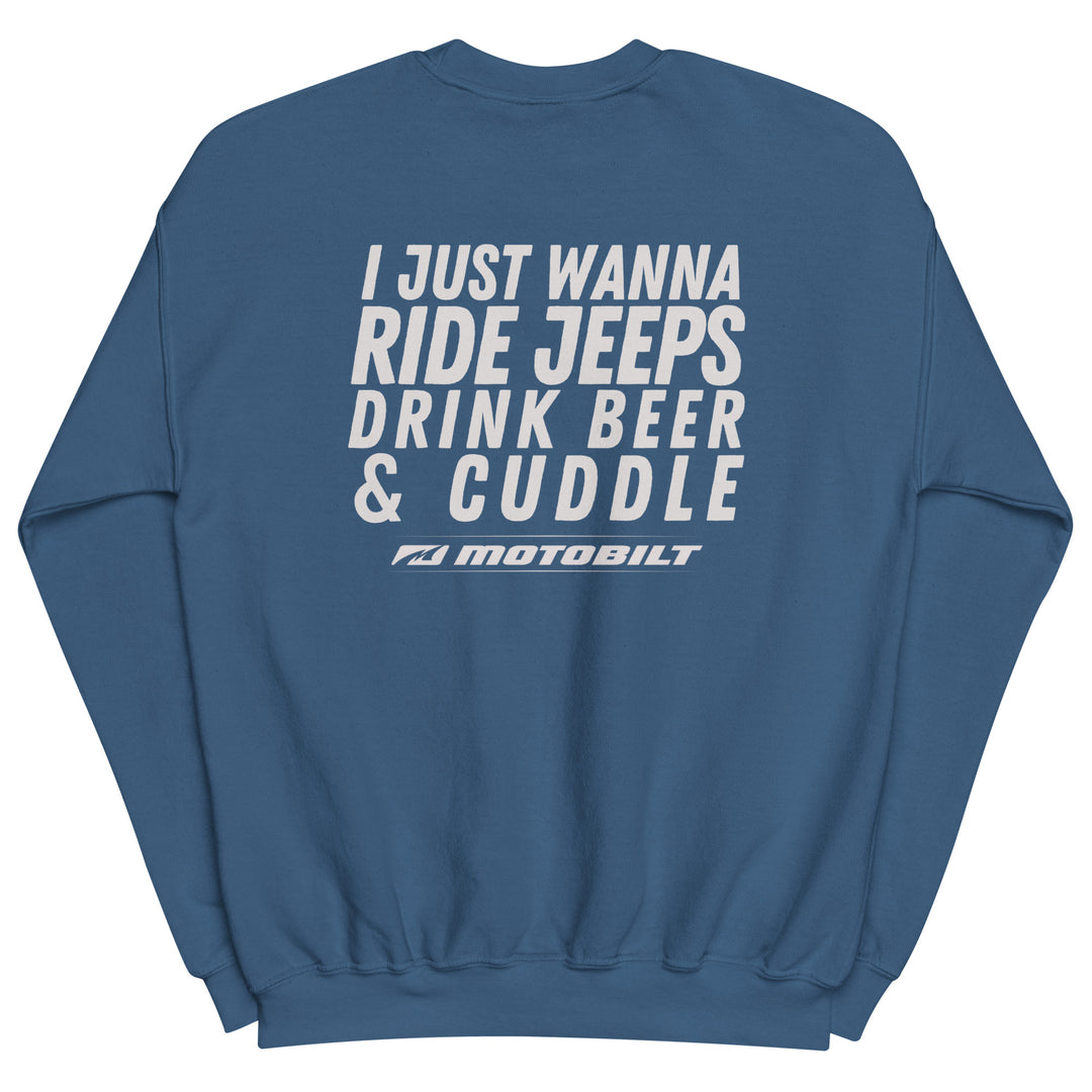 Motobilt Inky Drink Beer and Cuddle Sweatshirt - Motobilt