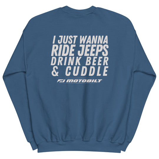 Motobilt Inky Drink Beer and Cuddle Sweatshirt - Motobilt
