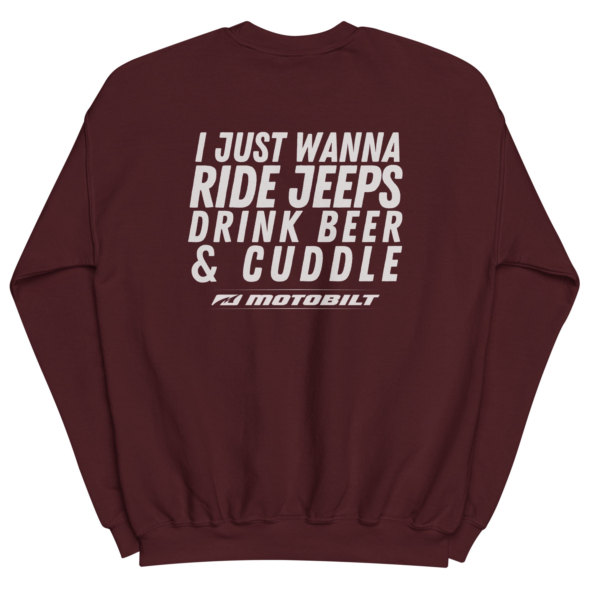 Jeep 2025 beer sweatshirt