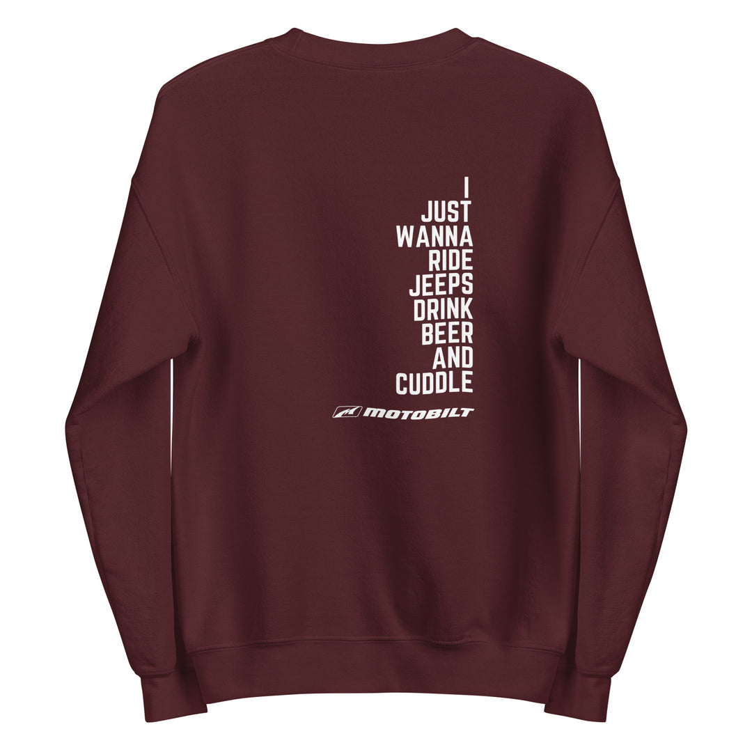 Motobilt More Beer Sweatshirt - Motobilt