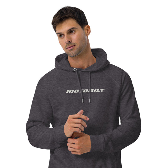 Unisex eco raglan hoodie - Motobilt