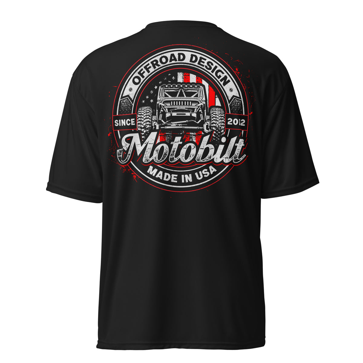 Motobilt Accomplice Performance Crew Neck T-shirt Motobilt
