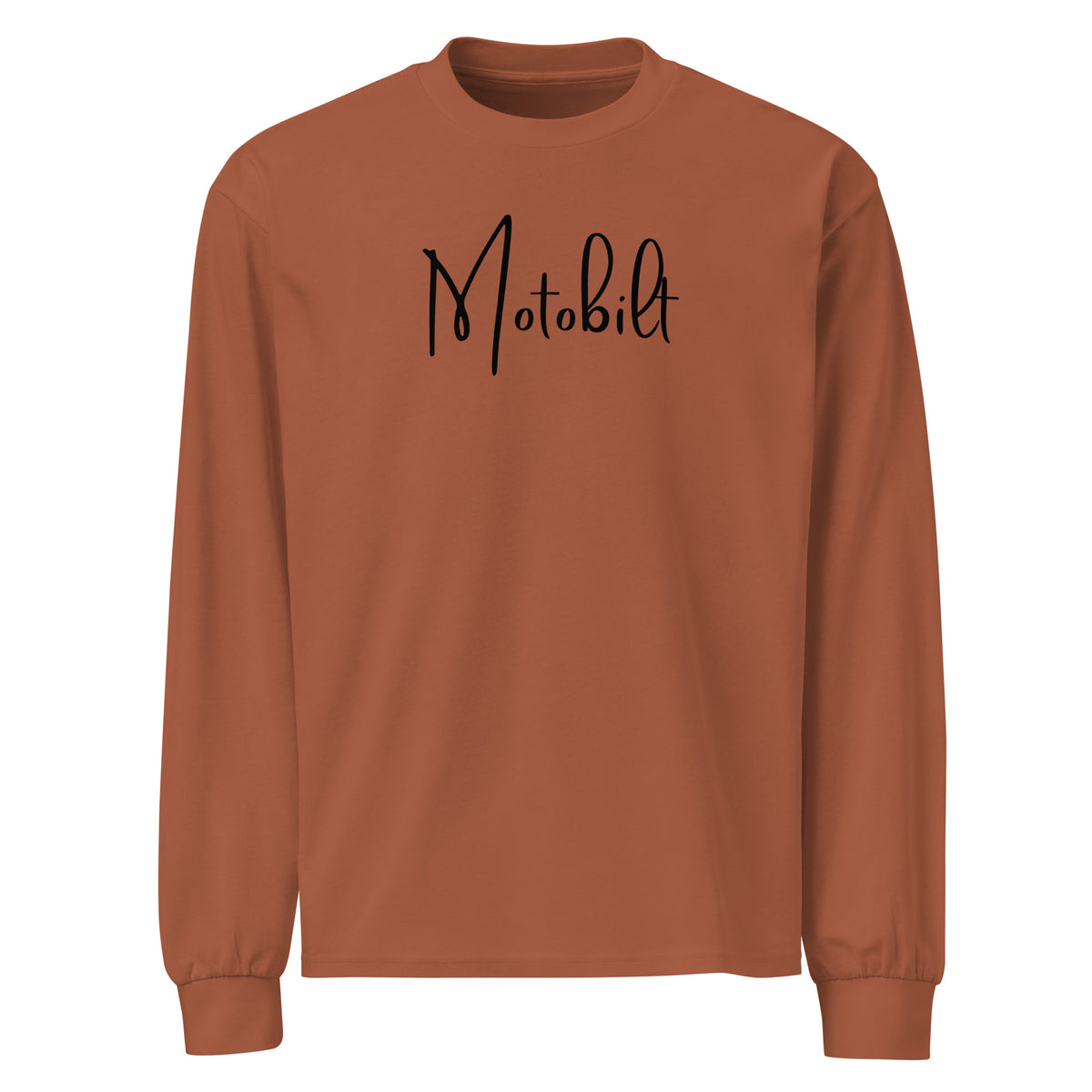 Motobilt Script heavyweight long sleeve shirt Motobilt