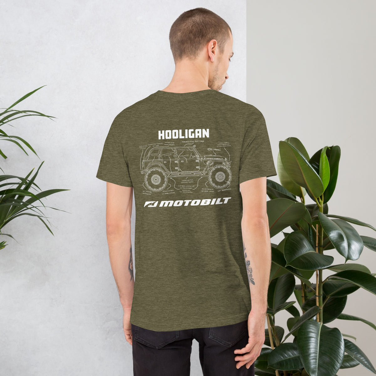 Hooligan Blueprint T-Shirt Motobilt
