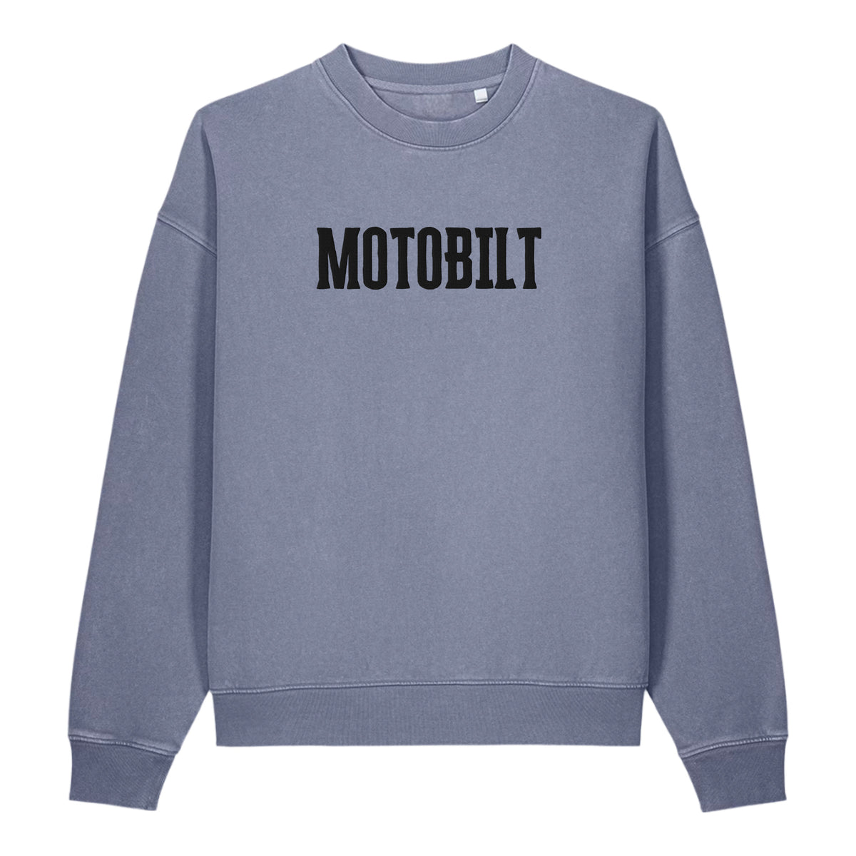 Motobilt Embroidered Vintage crewneck sweatshirt