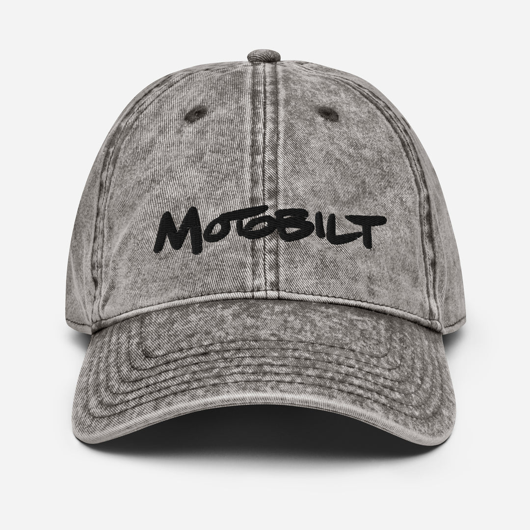 Vintage Cotton Twill Cap - Motobilt