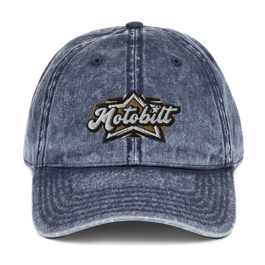Vintage Cotton Twill Cap - Motobilt