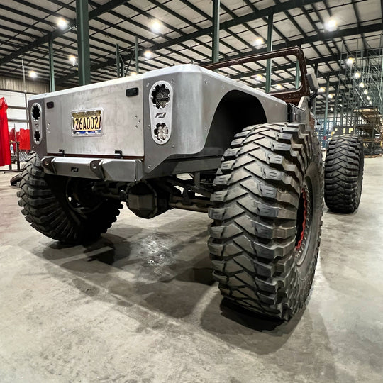 15" Stretch Corner Armor for Jeep YJ - Motobilt
