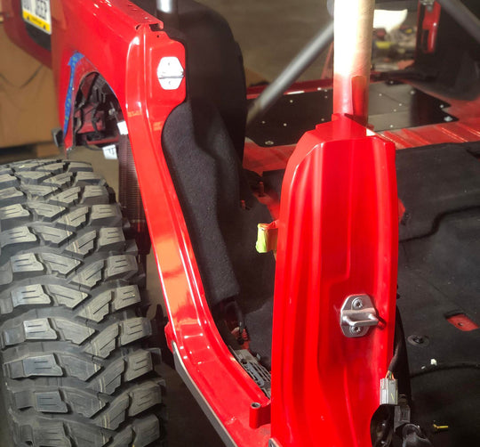 B Pillar Chop Kit for Jeep JLU - Motobilt
