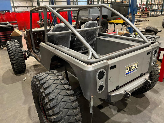 15" Stretch Corner Armor for Jeep YJ - Motobilt