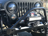 Mid-Width Front Bumper w/ Stinger for Jeep CJ