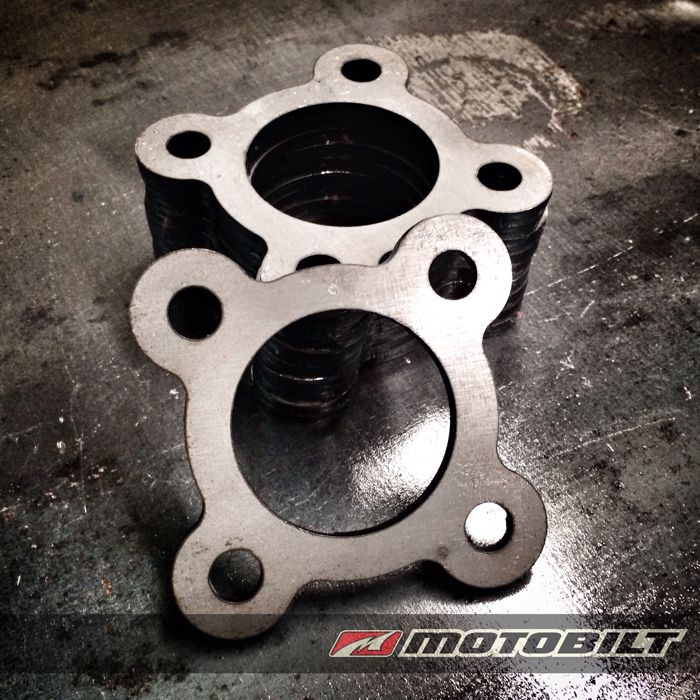 4 Bolt Tube Flange for 1-3/4" OD Tube Motobilt