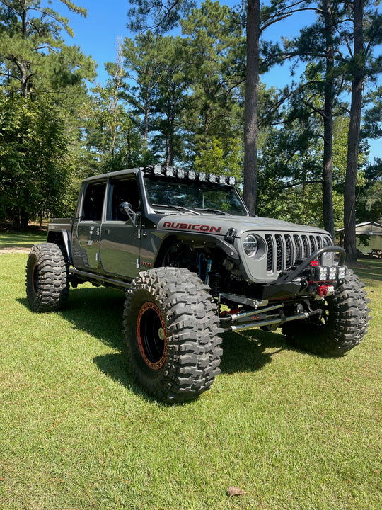 Aluminum Rear Half Doors for Jeep JL/JLU/JT - Motobilt