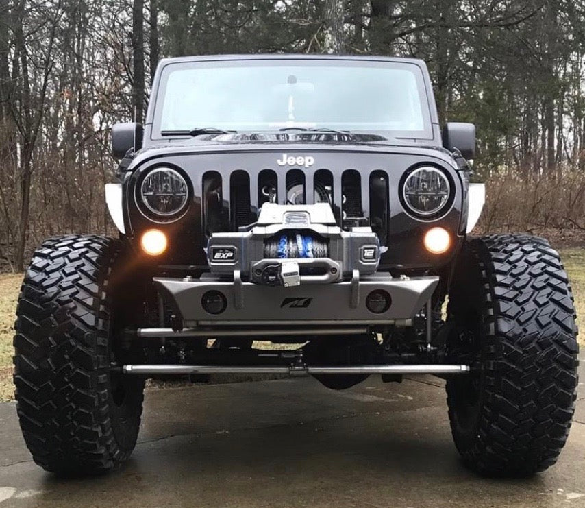 Crusher Front Fender 2" Flare for Jeep JK / JKU - Steel
