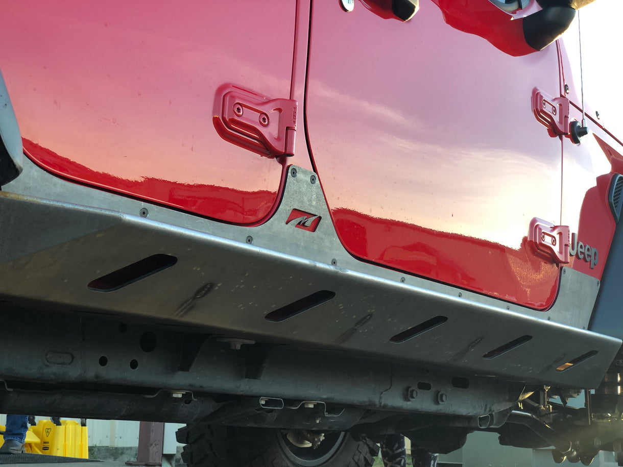 Crusher Rocker Guards w/ Step for Jeep JLU 4 Door – Motobilt