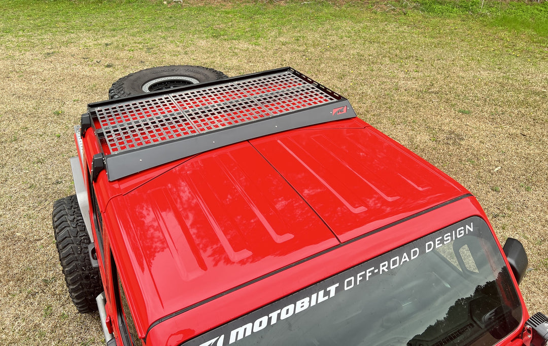 Half Cab Roof Rack for Jeep JT Gladiator - Motobilt