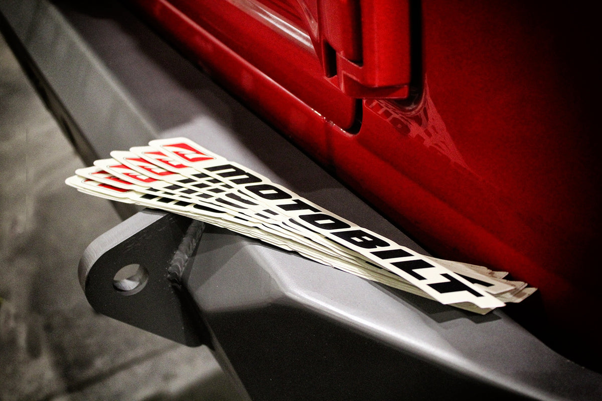 Motobilt Logo Sticker 12" Motobilt