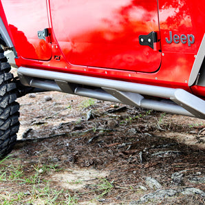 Frame Mounted Rocker Guards for Jeep JL 4 Door - Motobilt