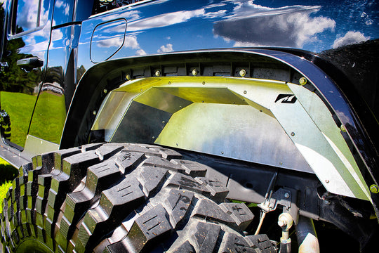 Rear Aluminum Inner Fenders for Jeep JT Gladiator - Motobilt