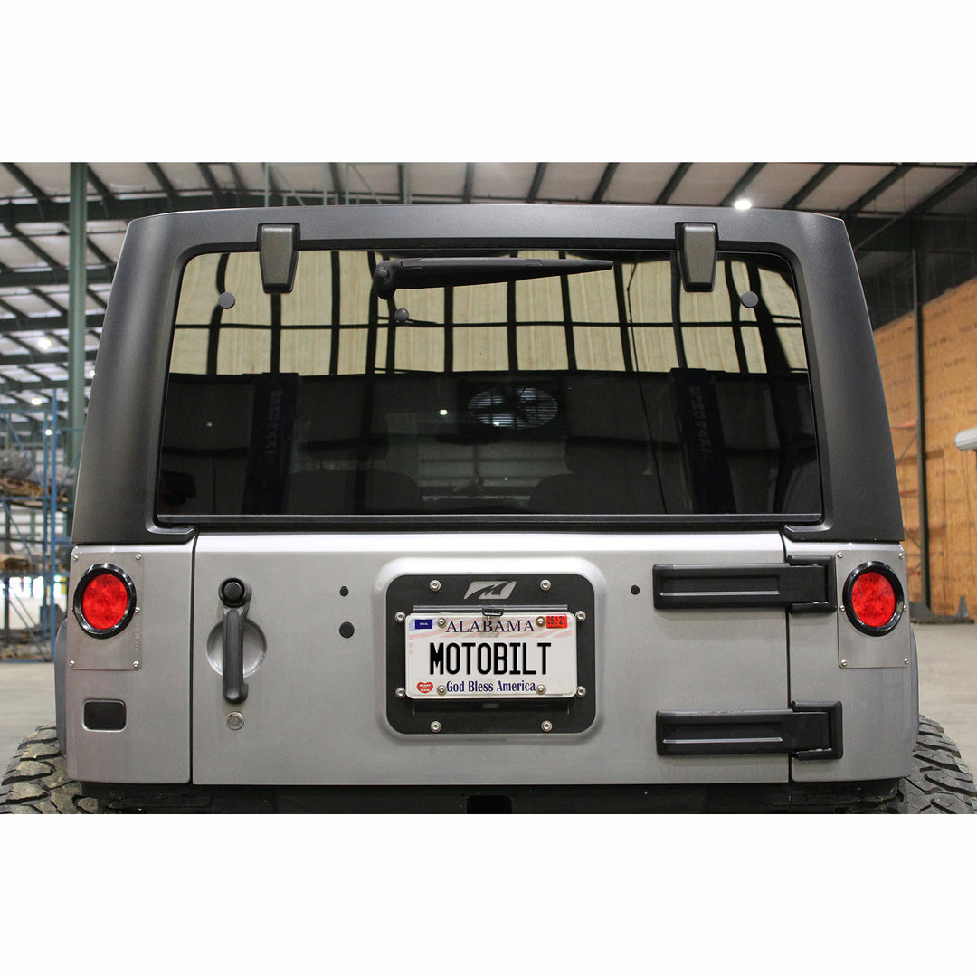Round Tail Light Conversion Kit for Jeep JK/JKU - Motobilt