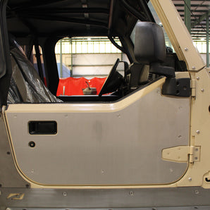Aluminum Half Door Armor for Jeep TJ LJ - Motobilt
