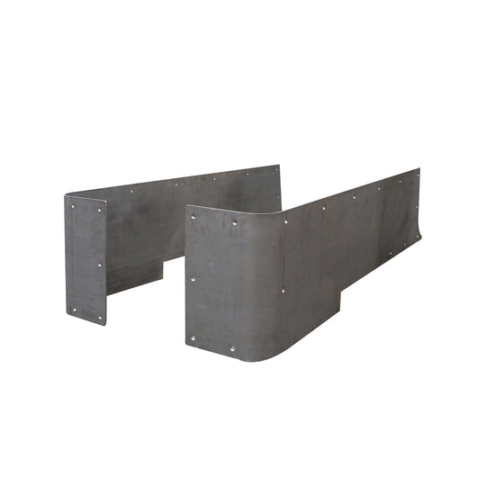 15” Blank Stretch Corners for Jeep YJ - Motobilt