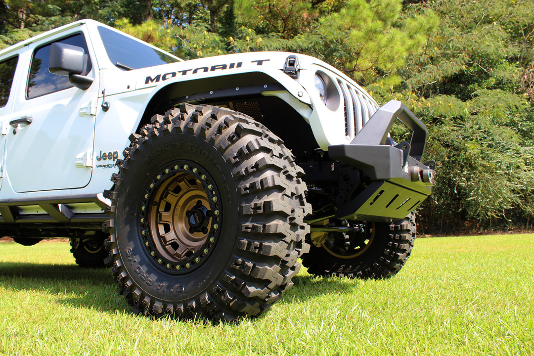 Skid Plate for Crusher Series HD Front Bumper for Jeep JL - Motobilt
