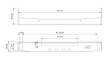 Micro Series Rear Bumper w/ Light Mount for Jeep JK / JKU