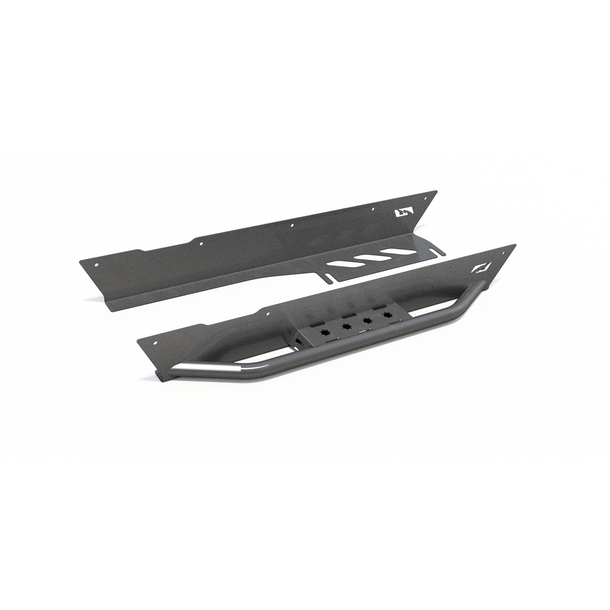 Rocker Guards w/ step Fits Stock Flares for Jeep TJ – Motobilt