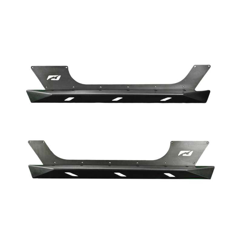 Crusher Rocker Guards w/ Step for Jeep JK 2 Door Motobilt